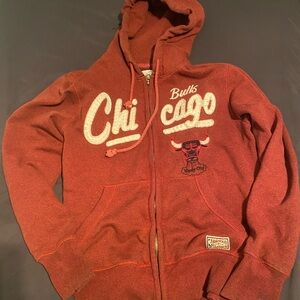 Vintage Chicago Bulls Red Hoodie
